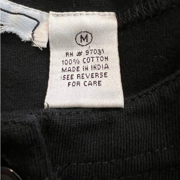 Black Cardigan Sweater with Embroidered Fun Flamingoes Size Medium - Picture 6 of 8